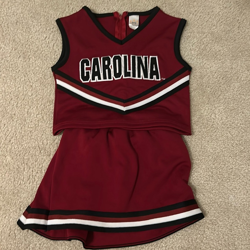 South Carolina Gamecock Cheer Outfit XS/6- Little King